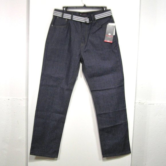 ENYCE JEANS 38X34 RIGID DENIM STRAIGHT FIT - Picture 1 of 12